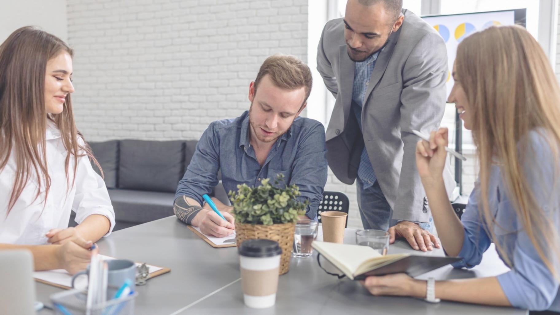 Finanzplanung Arbeitsplatz